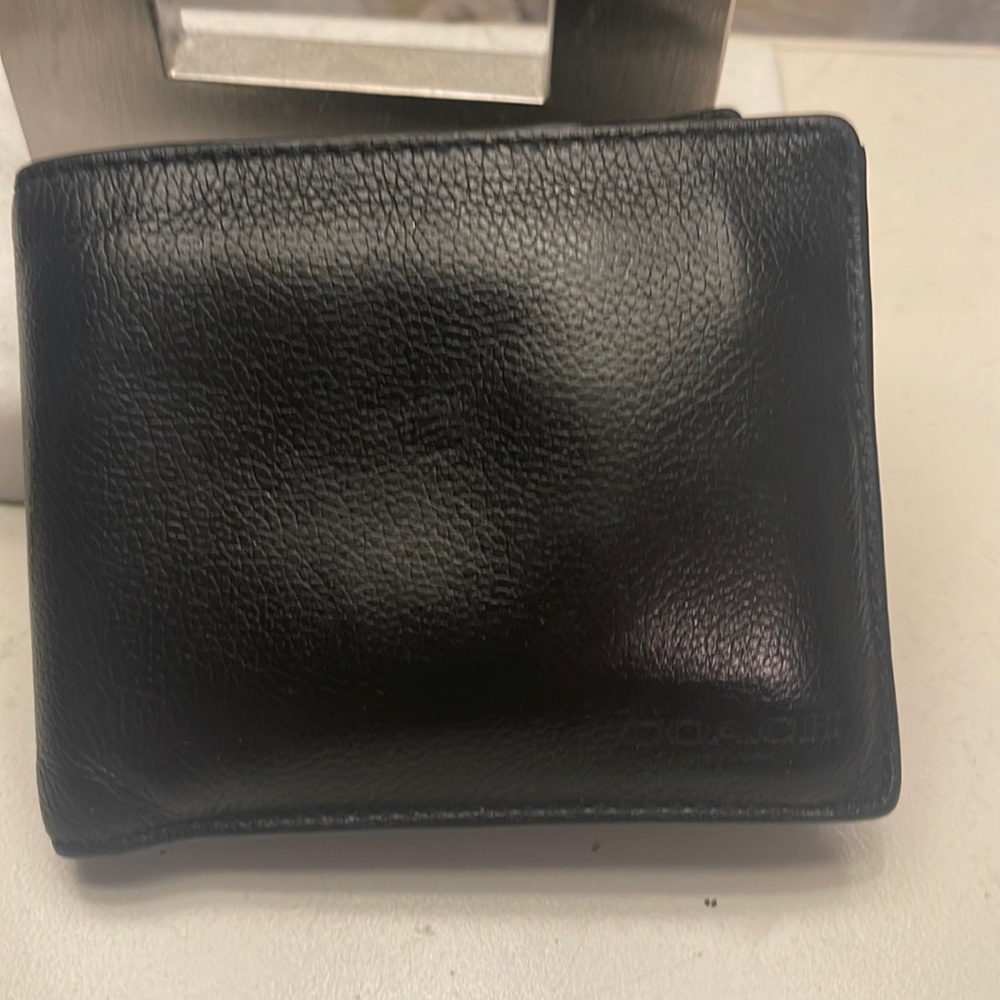 Men’s Black Coach Wallet